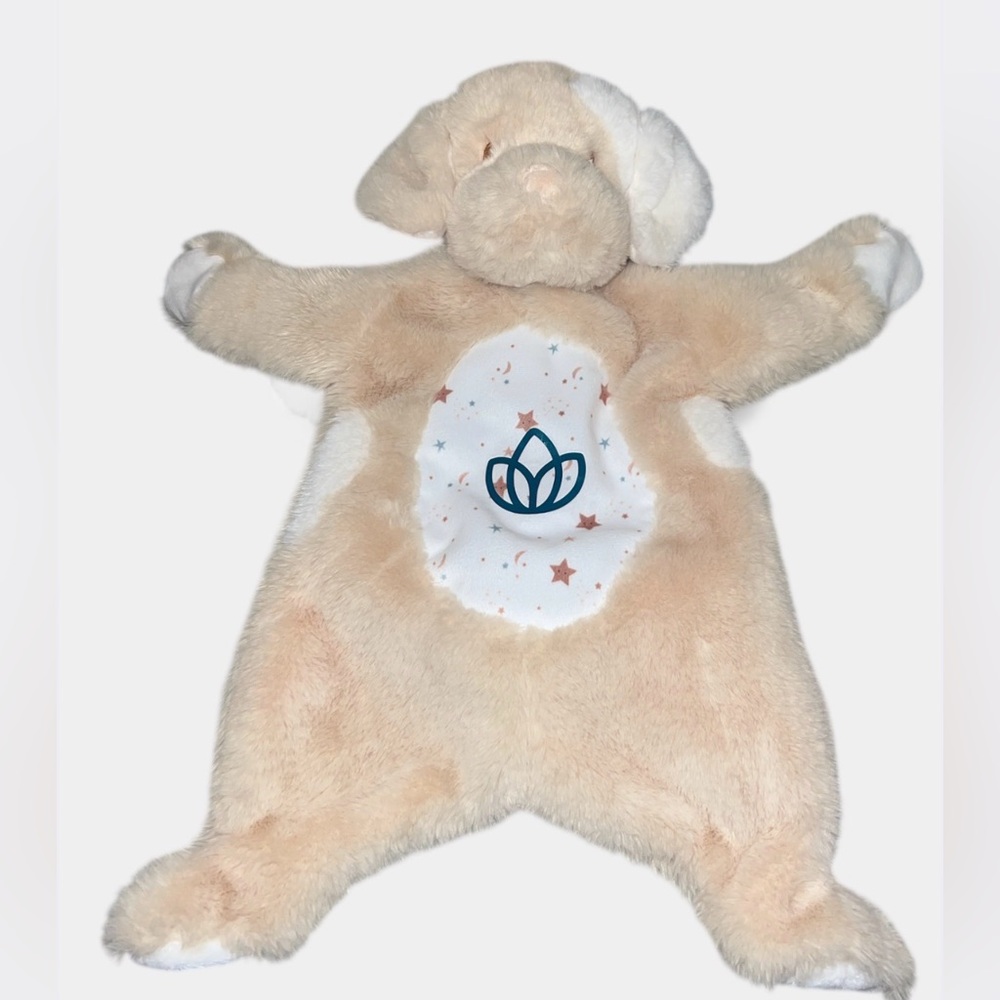Douglas Baby Dog Lovey Tan Sshlumpie Stars Plush Paws Flat Blanket Puppy 2023